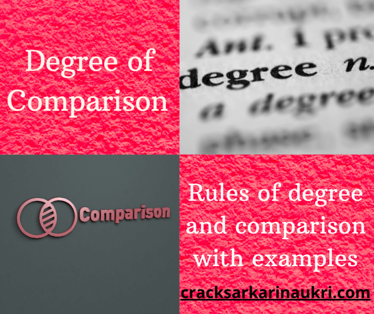 degree of comparison