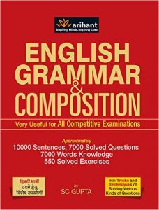 Arihant English Grammar Book PDF In Hindi PDF Download