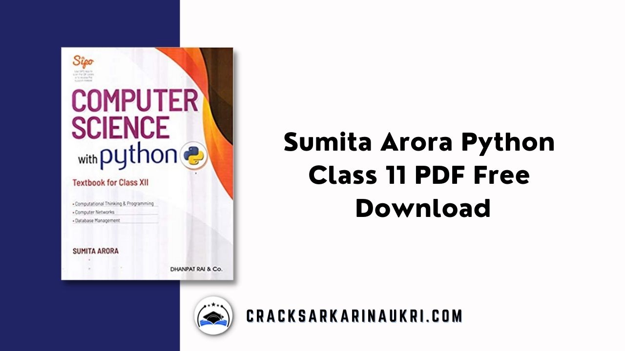 sumita arora python class 11 pdf