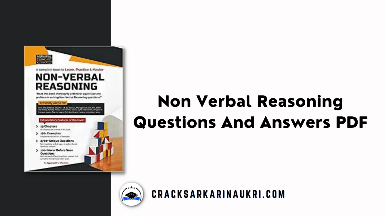 Non Verbal Reasoning Questions And Answers PDF 2023 Free Download 